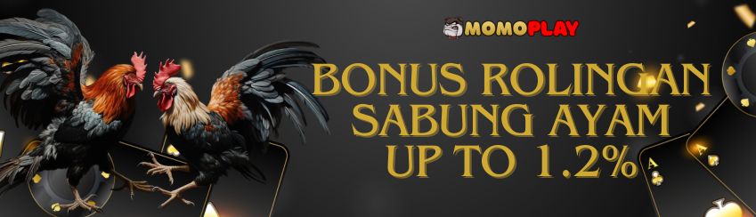 BONUS MINGGUAN SABUNG AYAM UP TO 1.2%